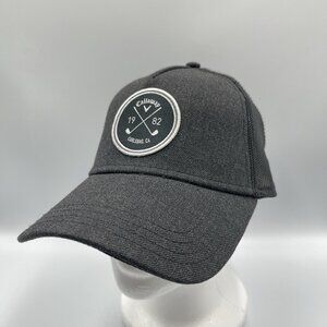 Callaway Golf NEW Black Mesh Snapback Adults Hat Cap Carlsbad Ca California
